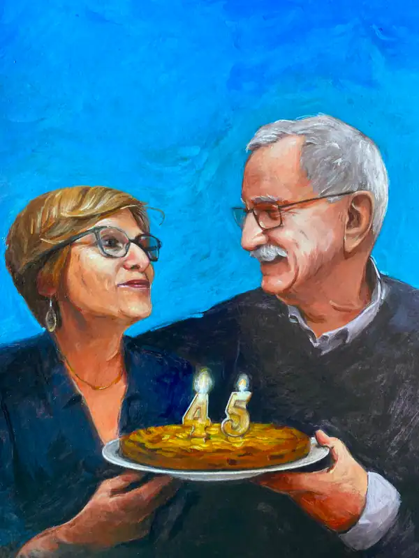 cadeau anniversaire mariage 2025 la gouniafier gregoire de ricaud artiste peintre dessinateur bordeaux france